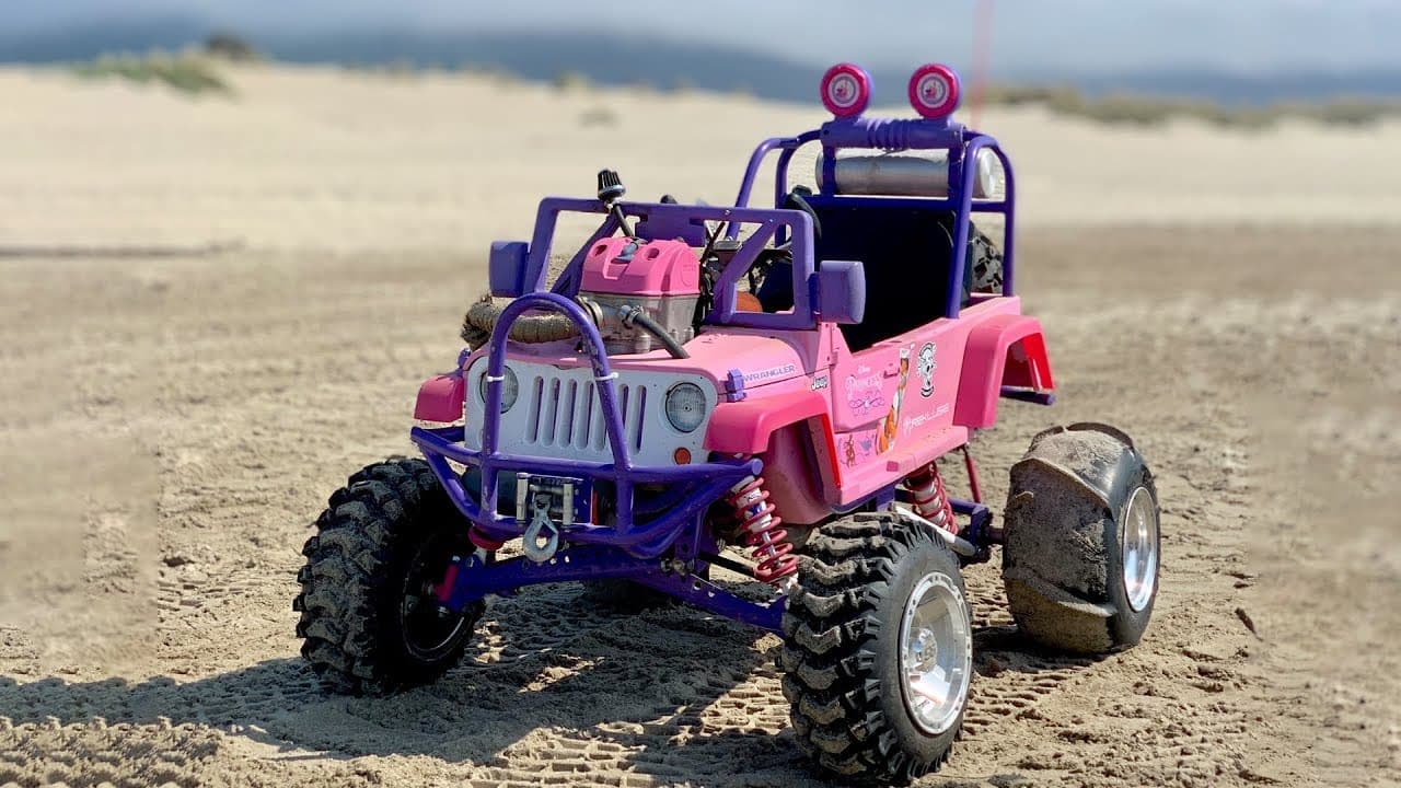 Grind Hard Plumbing Co's 450cc Barbie Jeep