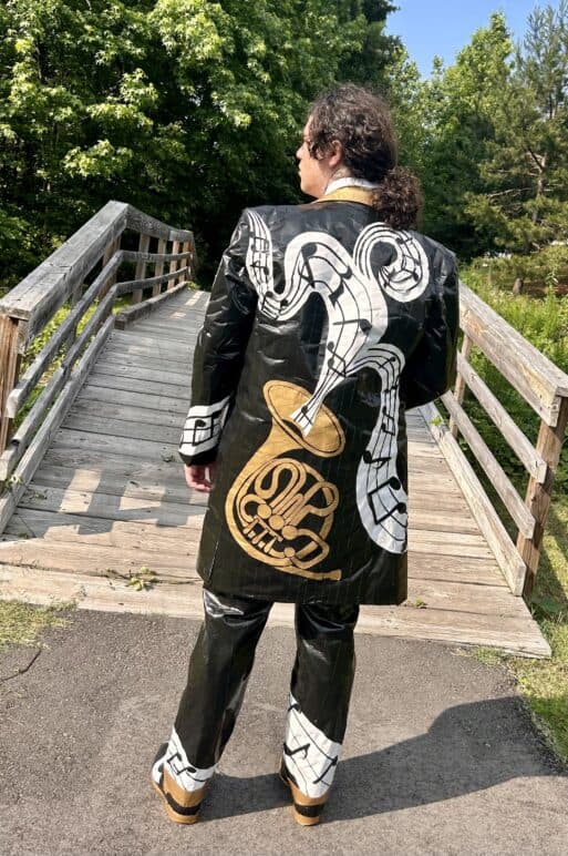 Stuck at Prom® Grand Prize Tux — Nicholas M.’s 42-Roll, 91-Hour Musical Masterpiece — photo 2