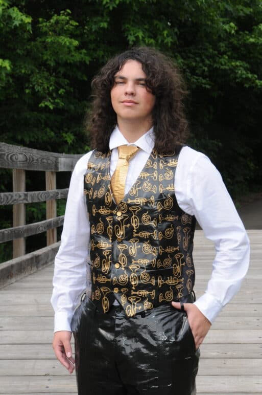 Stuck at Prom® Grand Prize Tux — Nicholas M.’s 42-Roll, 91-Hour Musical Masterpiece — photo 3