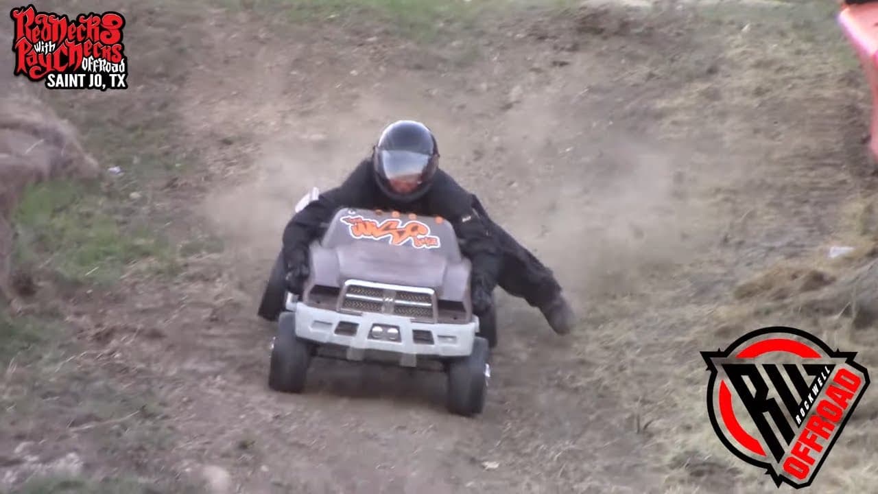 Downhill Barbie Jeep Racing at Rednecks With Paychecks — Spring Break 2021